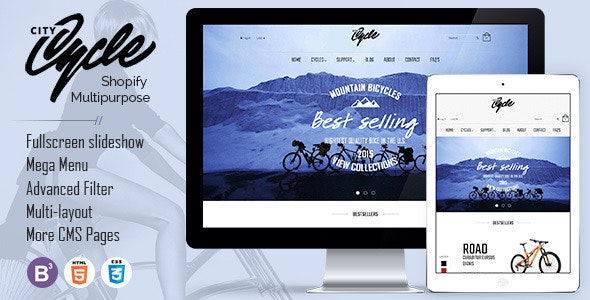 CityCycle - Bike Store Responsive Shopify Theme