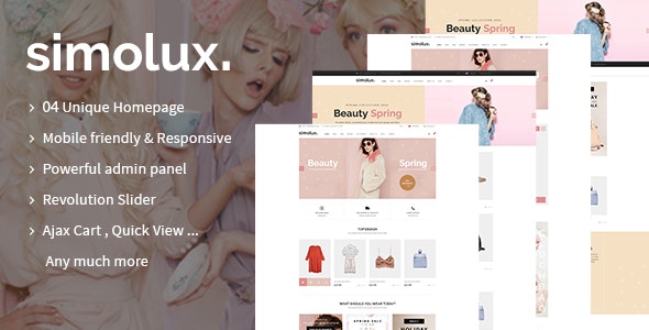Simolux - Tema adaptable para Shopify