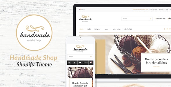 Tema de Shopify responsivo y hecho a mano
