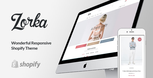 ZORKA – Wonderful Fashion Shopify Theme
