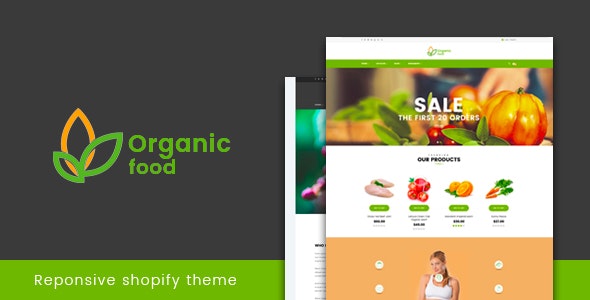 Organic Food - Responsive Shopify Theme