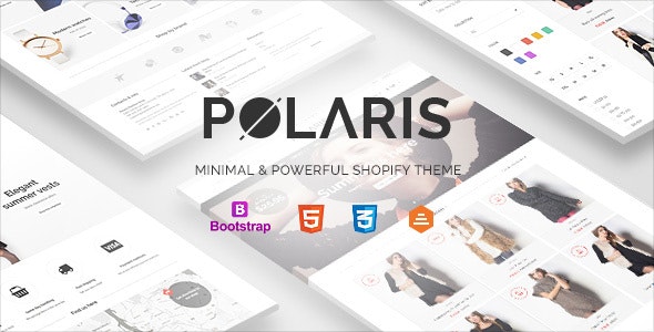 Polaris: Tema minimalista y potente para Shopify