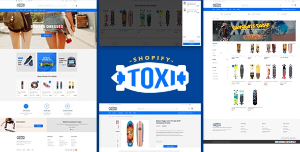 Toxi - Tema de Shopify con experiencia de usuario adaptable