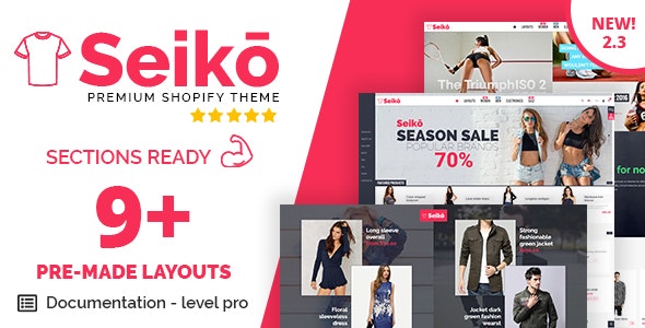 Seiko - Tema de Shopify