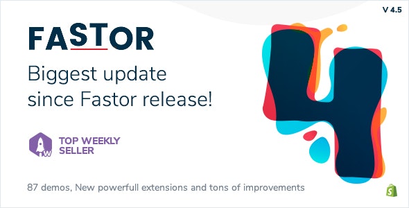 Fastor - Multipurpose Shopify Sections Theme