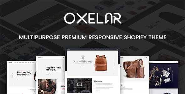 Oxelar - Tema adaptable de Shopify para moda