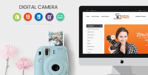 Materient - Camera Store Responsive Shopify Theme