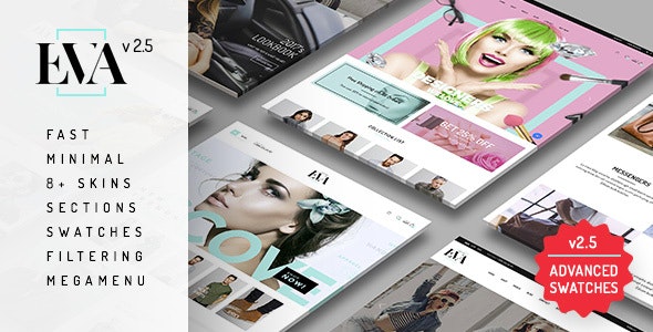 Eva - Responsive eCommerce Shopify Sections Theme