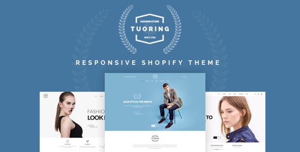Tuoring - Tema adaptable de Shopify para moda, camisetas y ropa (con secciones listas)