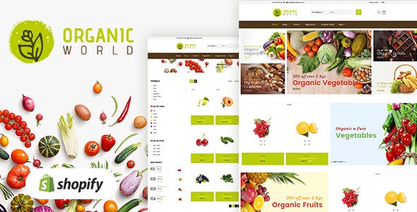 Organic Store Shopify Theme