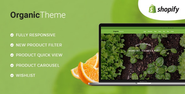 Organic | Farm & Food Business Shopify Theme