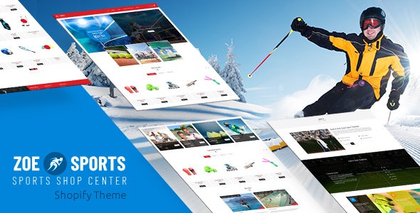 Zoe - Tema para tienda de deportes de Shopify