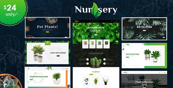Nursery Plant - Shopify Multi-Purpose Responsive Theme