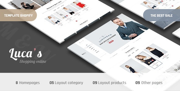 Fastest Luca's - Minimal Responsive Shopify Theme