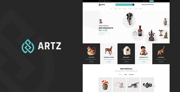 Artz | Tema de Shopify para tienda de arte y artesanía