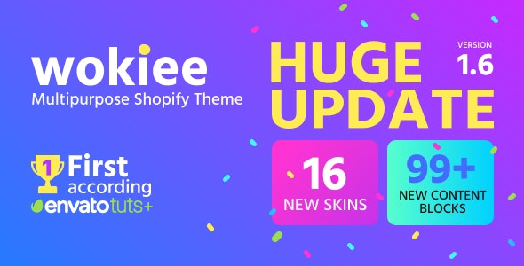 Wokiee - Multipurpose Shopify Theme