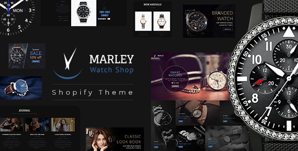 Marley | Tema de Shopify para tienda de lujo y relojes