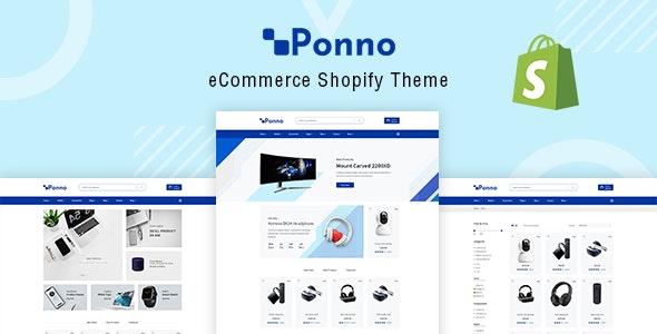 Tema de Shopify para electrónica - Ponno