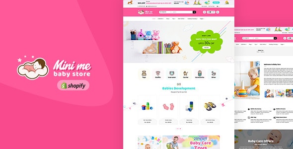 MiniMe - Tema de Shopify para tienda de bebés