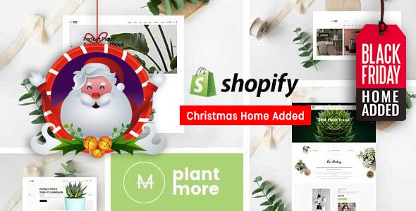 Plantmore - Tema de Shopify para vivero de flores