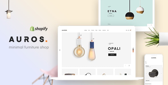 Auros - Elegant Furniture Shopify Theme