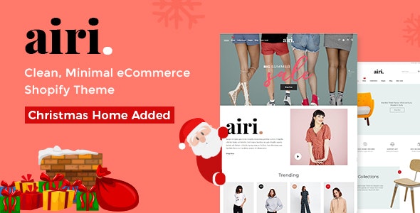 Minimal Shopify Theme - Airi