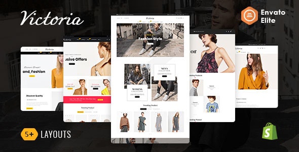 Victoria - Shopify Multi-Purpose Responsive Theme