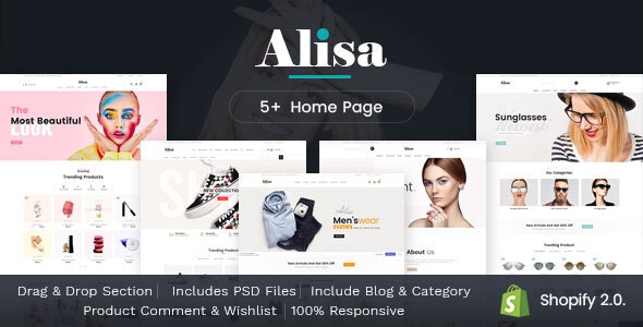 Alisa - Sectioned Multipurpose Shopify Theme