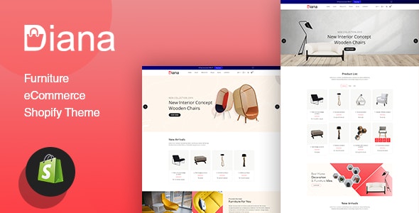 Diana - Furniture Shopify Theme