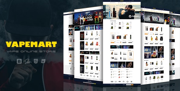 VapeMart - Electronic Cigarettes & Accessories Shopify Theme