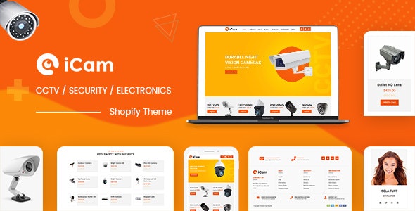 iCam | Tienda Shopify de CCTV, seguridad y electrónica