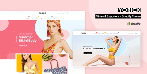 Yorick - Clean Shopify Theme