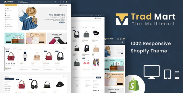 Tradmart - Tema adaptable multipropósito para Shopify