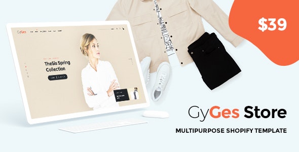 GyGes - Multipurpose Shopify Sections Theme