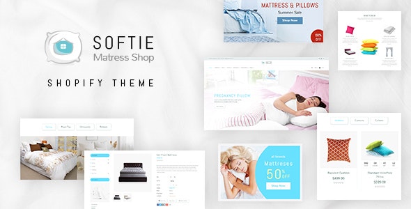Softie | Online Beds, Pillows & Mattress Store Shopify Theme