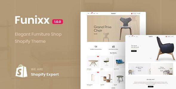 Funixx - Elegante tienda de muebles para Shopify