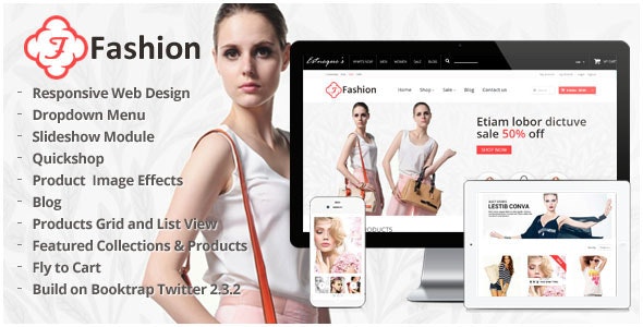 Tema responsivo de Shopify - Moda