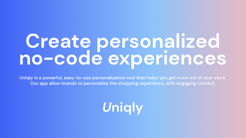 Uniqly ‑ Personalized Pages