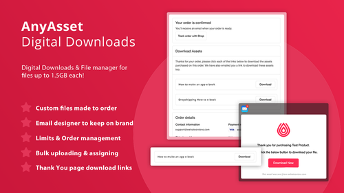 AnyAsset ‑ Digital Downloads