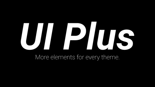 UI Plus: Store UI Elements