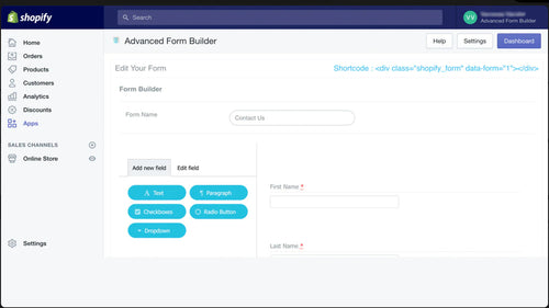 Form Builder by Arctic Grey