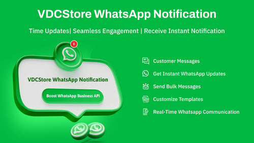 VDCStore WhatsApp Notification