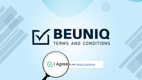 BeUniq ‑ Agree Terms Checkbox