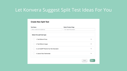 Konvera: A/B Testing