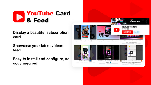 LCD | YouTube Card & Feed