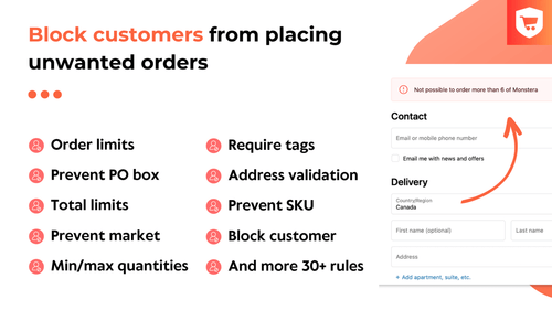 Puco Validation: Order Limits