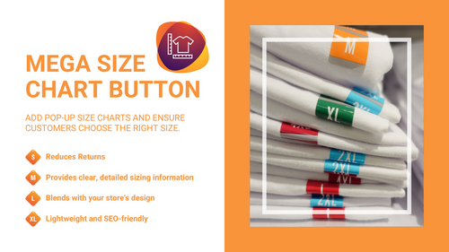 Mega Size Chart Button