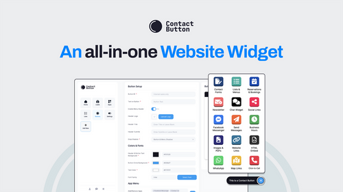 Contact Button ‑ Widget Apps