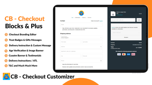 CB ‑ Checkout Blocks & Plus
