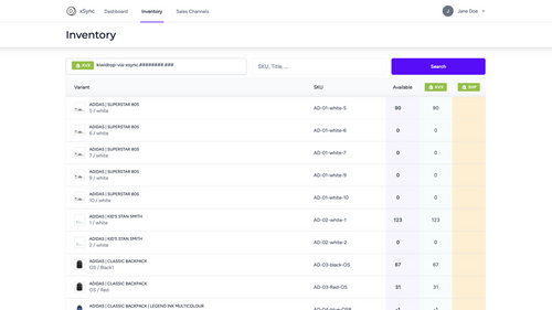 xSync ‑ Multi Store Inventory